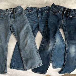 3 Pairs of Jeans, 5T x2 and 6T